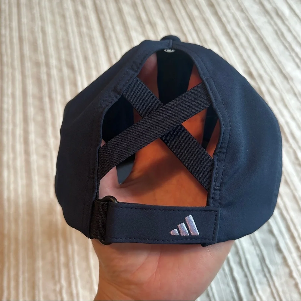 Adidas Ponytail Hat Golf Navy Blue NEW Peninsula Club coastal Alabama